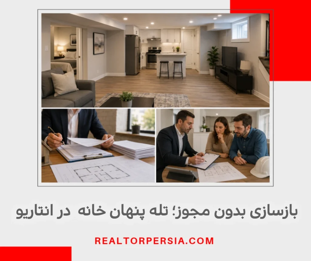 بازسازی بدون مجوز در انتاریو