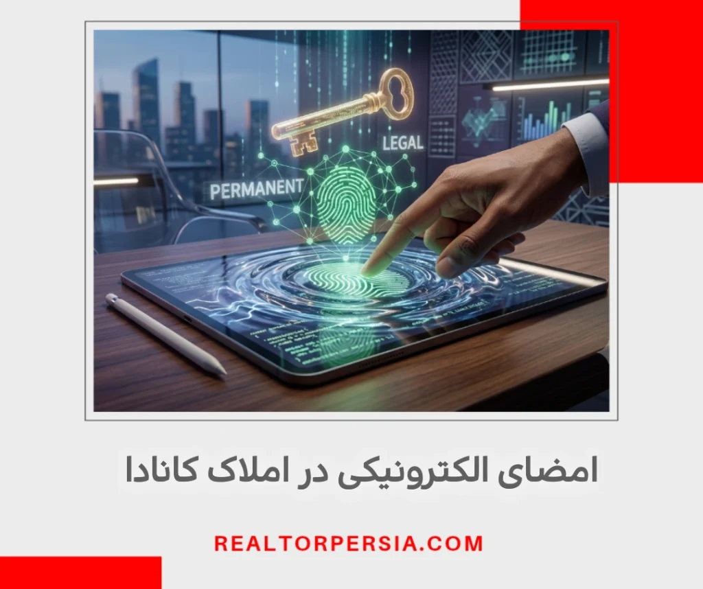 امضای الکترونیکی در املاک